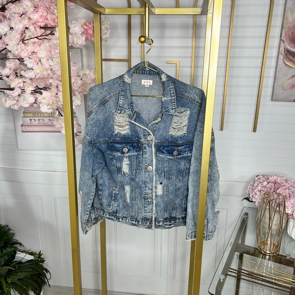 Oversized Denim Jacket - Picture 2 of 4
